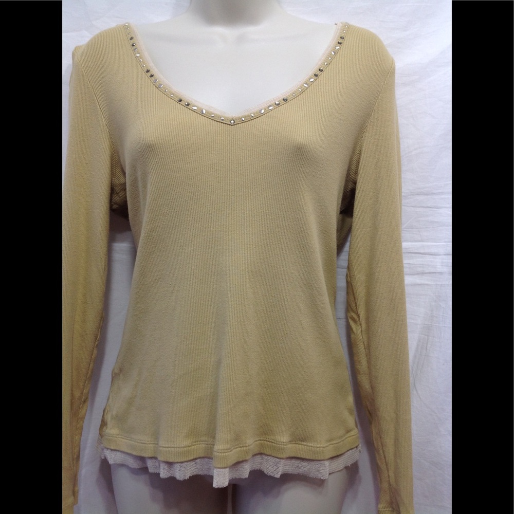 Women's size XL AXCESS (LIZ CLAIBORNE) vneck top